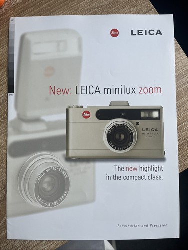 Brochure zoom originale leica - brochure,